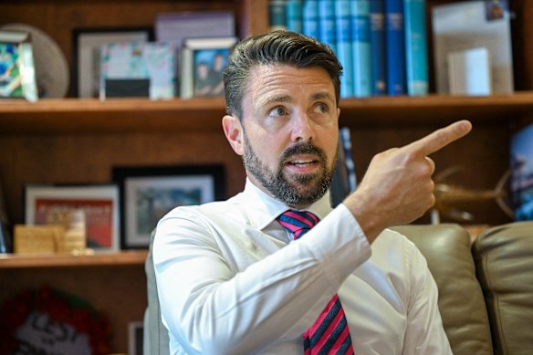 Liberal senator Jonathon Duniam is the opposition’s environment, fisheries and forestry spokesman.