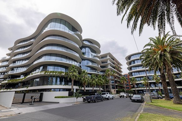 The Saint Moritz development in St Kilda.