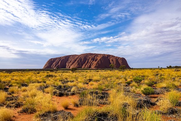 Uluru… “immense spiritual power”.