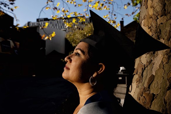 Yanetta Nadredre overcame cultural barriers to graduate from UTS. 