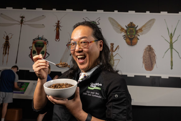 Chef Joseph Yoon is a thought leader on edible insects and insect agriculture.