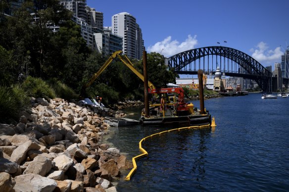 The Western Harbour Tunnel will extend from North Sydney to Rozelle.