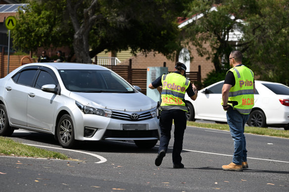 Police are investigating after a child was hit by a car in Endeavour Hills.