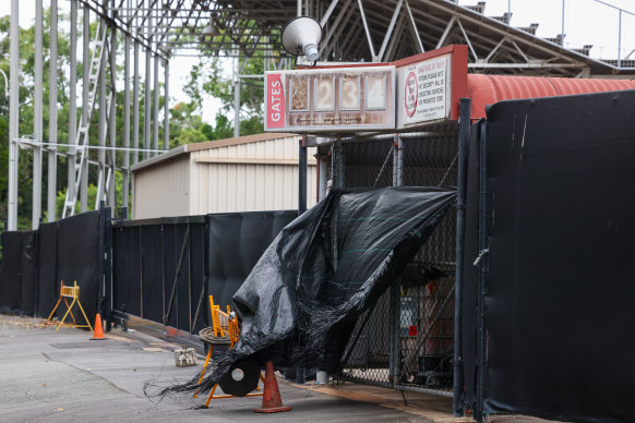 Of all the venues assessed, the Queensland Sport and Athletics Centre had the longest list of maintenance issues.