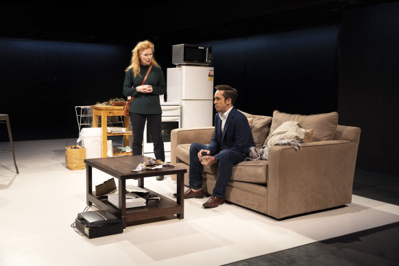 The play’s simple set is a picture of domesticity.