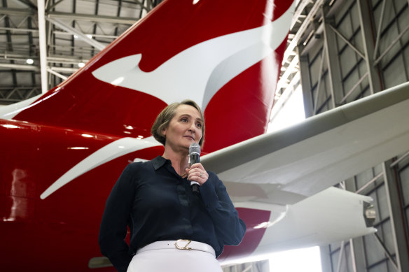  Qantas boss Vanessa Hudson says the rewards program will become more flexible. 