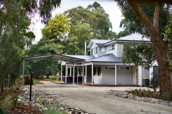 The Leongatha home where the deadly lunch was served.