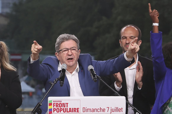 Populist-left leader Jean-Luc Melenchon wants to play kingmaker.