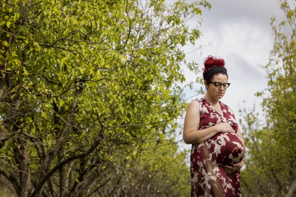 Jessa Laws had planned to use the Portland hospital as a back-up option if she went into labour quickly.