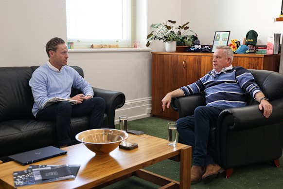 The Age’s Sam McClure sat down for an exclusive chat with Tasmanian Premier Jeremy Rockliff.
