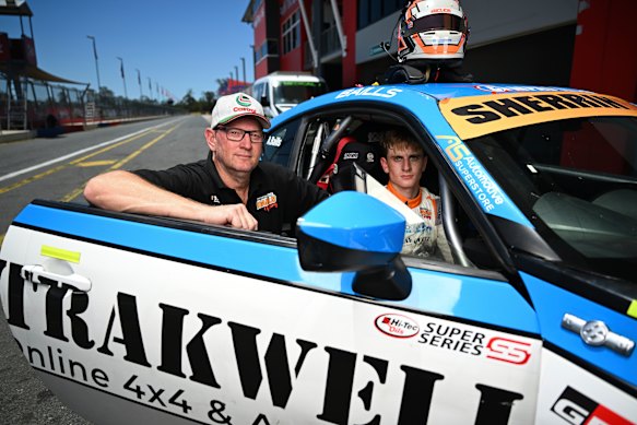 Craig Baills and his 17-year-old son Angus were the targets of a sports sponsorship scam.