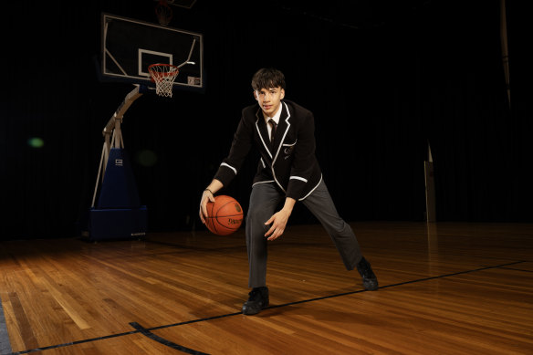 Sydney High student Henry Lau balanced his burgeoning basketball career with the rigours of the HSC.