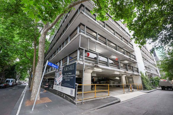 The City of Melbourne is selling the car park at 36-40 Little Collins Street.