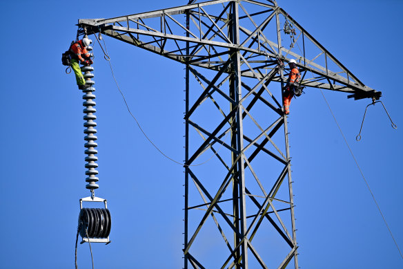 The cost of building a modern electricity grid to handle an inlfux of renewable energy will weigh on peoples’ power bills. 