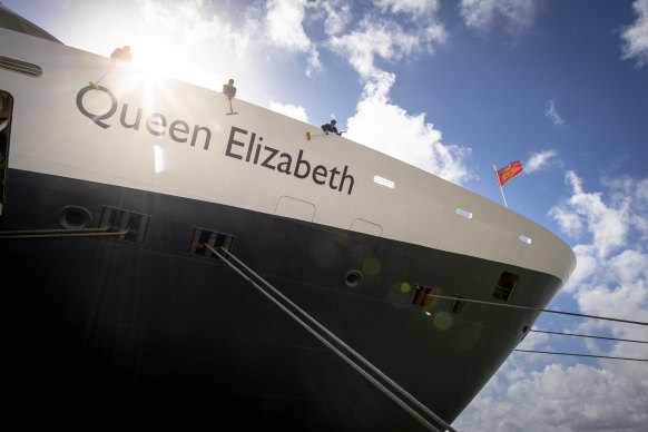 Cunard’s Queen Elizabeth is expected to arrive in WA waters later this year.