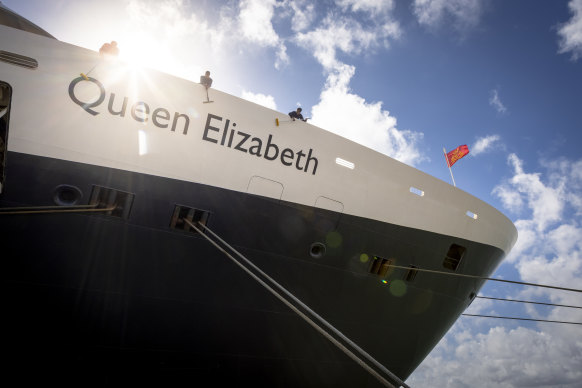 Cunard’s Queen Elizabeth is expected to arrive in WA waters later this year. 