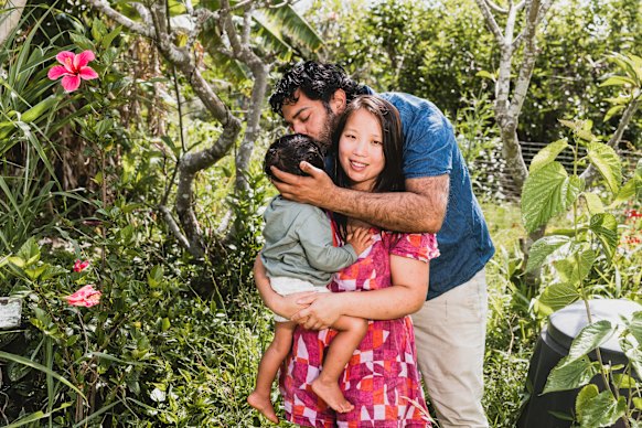 Heather Tsai and her partner Sabi Hassan chose to freebirth their first child Kai.