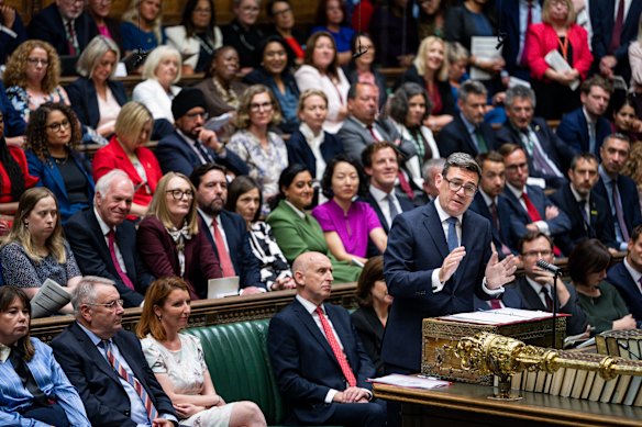 Andy Burnham faced his first question time with good humour. But one question had him ducking and weaving.