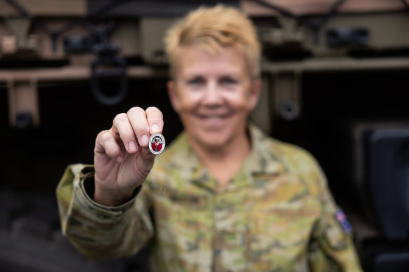 Vivian Bullwinkel is the first female veteran to be commemorated on her own Anzac Appeal badge.
