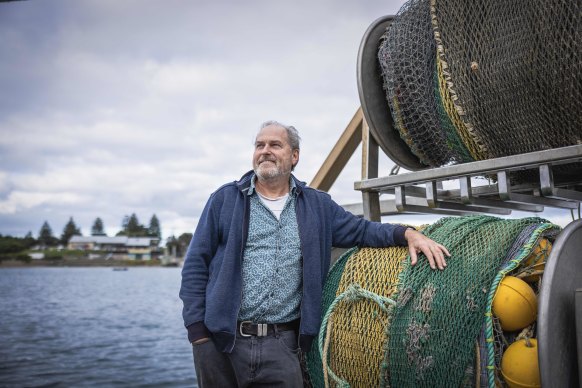 Apollo Bay Fishermen’s Co-op director Markus Nolle. 