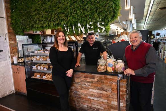 It is a true family affair at the Nillumbik Cellars and The Vines Cafe with Vanessa, Daniel and Albert Di Pietro.