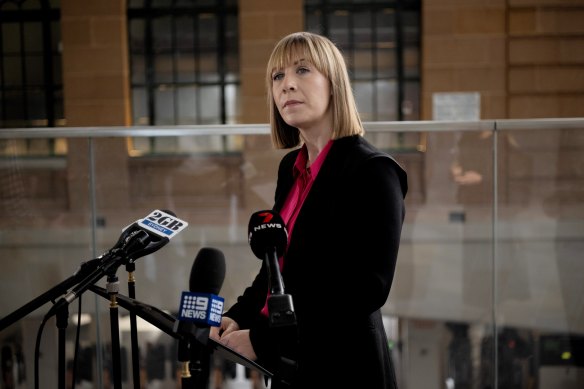 NSW Transport Minister Jo Haylen faced scrutiny over her appointment of a former Labor staffer as transport secretary.