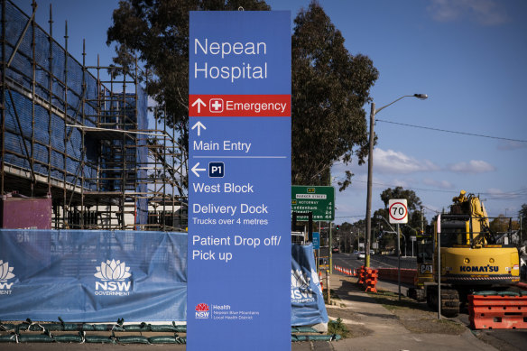 There was a COVID-19 exposure in Nepean Hospital’s mental health unit earlier this month.