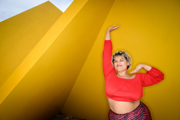 Curve model Milo Hartill, who calls herself “That Fat Diva” online.