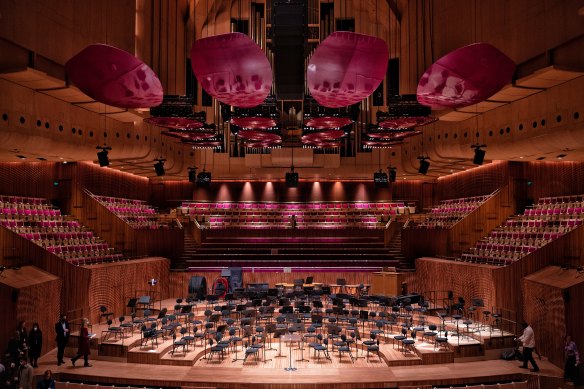 The refurbished Opera House concert hall.