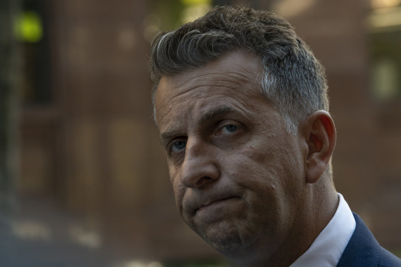 NSW Transport Minister Andrew Constance.