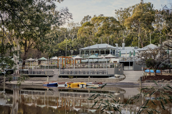 Studley Park Boathouse following its $5.8 million upgrade.