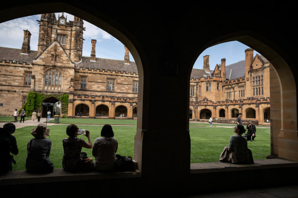 The University of Sydney recorded a 1000 per cent increase in serious academic cheating in two years. 