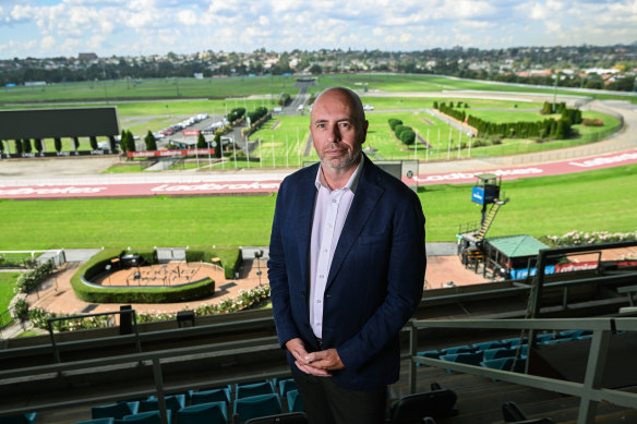 Moonee Valley Racing Club CEO Michael Browell has big plans to future-proof the club.