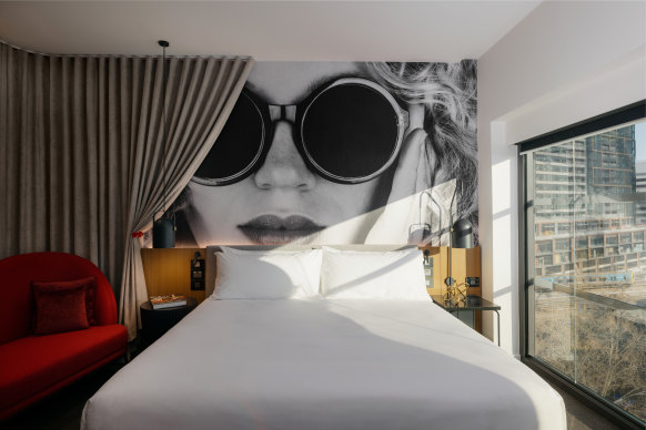 Fashion forward: Hotel Indigo.