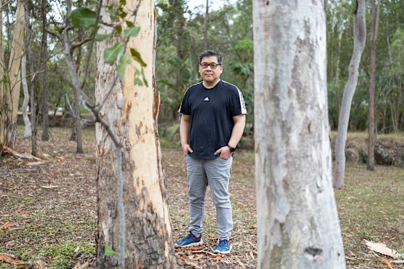 Jacob Siew is a co-owner of a rural property in Sunbury that has been been turned into a tip after he leased it to a man who claimed he wanted to keep horses there.