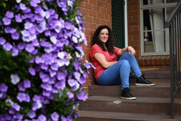 Martina Zingoni was relieved when she found her new Pascoe Vale South home.