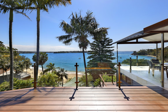 The Little Gunyah Beach house was listed with a guide of $5.5 million.