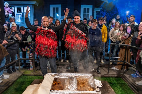 The history of hangi is the history of Maori in New Zealand.