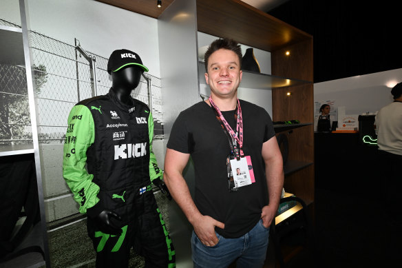 Ed Craven at the grand prix in 2024.