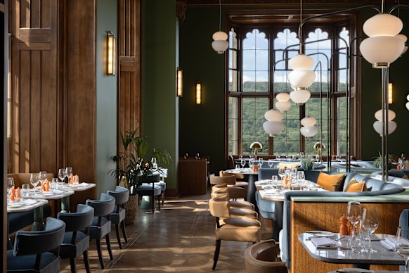 Mar Hall's Dining Room serves local dishes such as Orkney scallops and dry-aged Perthshire beef.