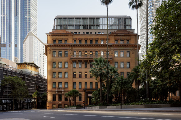 Capella Sydney, just off Farrer Place, is an Edwardian baroque-style former home to the NSW Department of Education.