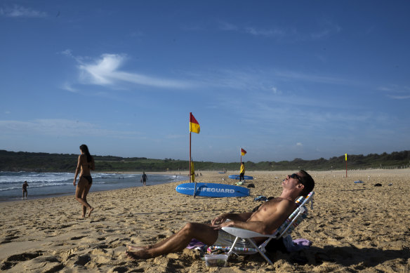 Sydneysiders beat the heat on Thursday. 