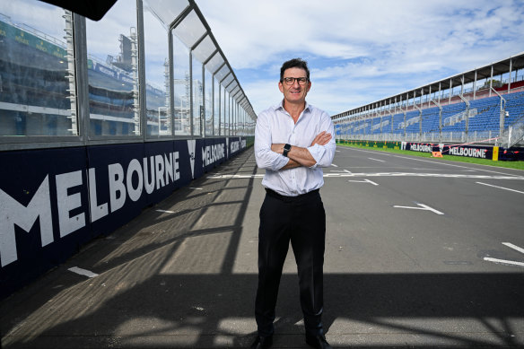 New Australian Grand Prix CEO Travis Auld has big plans for the event.