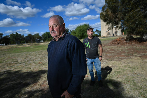 David Lee and John Mangan are still seeking justice from the Moira Shire after their ordeal at the troubled workplace.