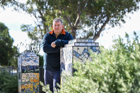 Pomonal resident John Matthews helped co-ordinate the town’s recovery effort.