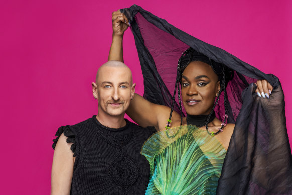 South Australian duo Electric Fields (keyboardist Michael Ross, left, and vocalist Zaachariaha Fielding) will represent Australia at the 2024 Eurovision Song Contest in Malmö, Sweden. 