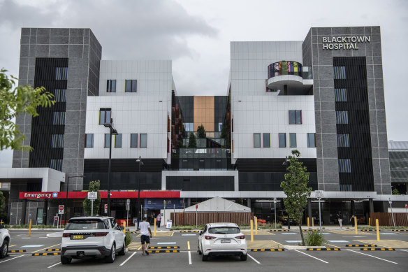 The Western Sydney Local Health District spent millions on private security at hospitals including Blacktown.
