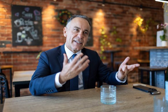 Former opposition leader John Pesutto is fighting to remain in parliament.