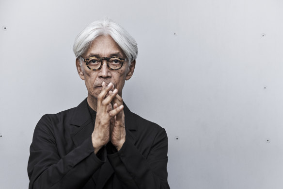 Ryuichi Sakamoto found out his cancer had returned during the first day of filming.