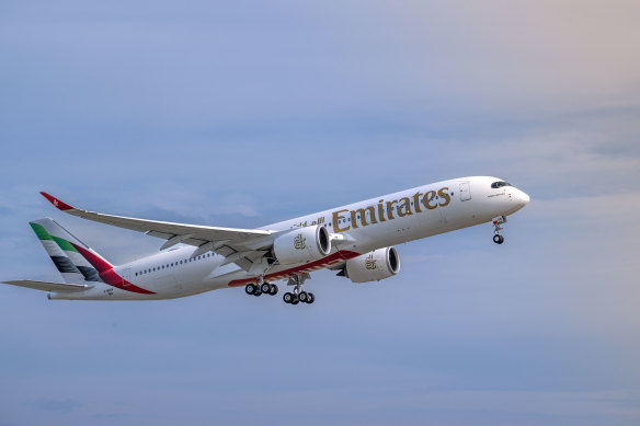 The jet is powered by the latest Rolls-Royce Trent engines, which burn 25 per cent less fuel than previous models and are quieter.